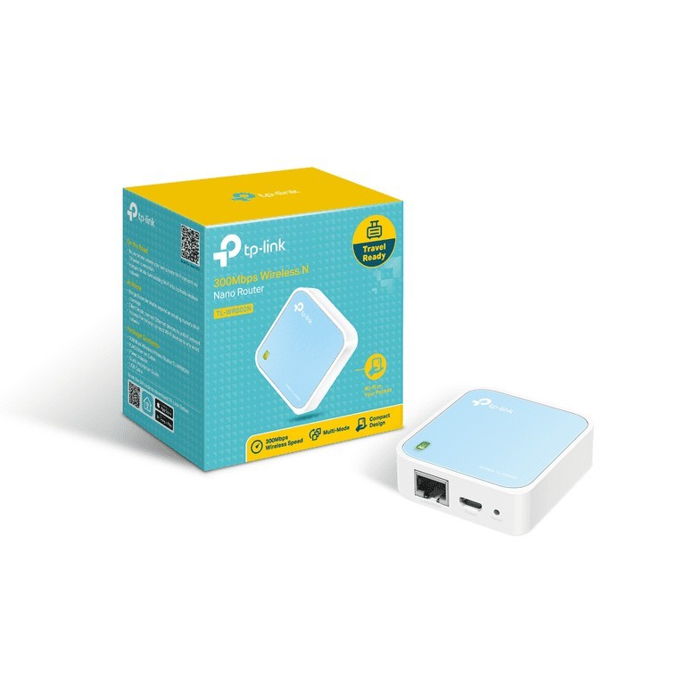 TP-Link N300 Wireless Portable Travel Nano Router TL-WR802N Brand New 