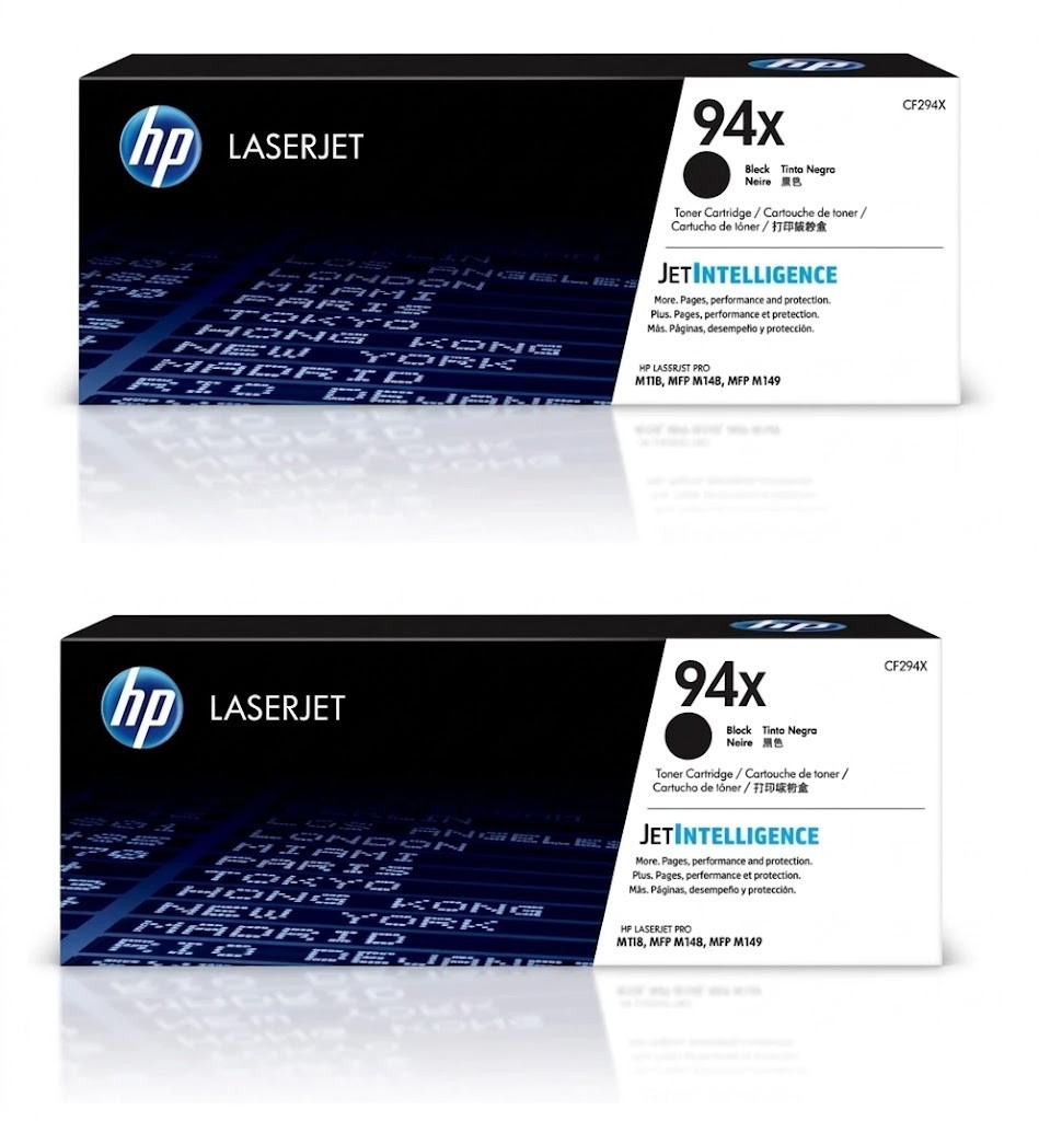 HP 94X CF294X 2-Pack Black Toner Cartridge – High Quality Compatible Replacement