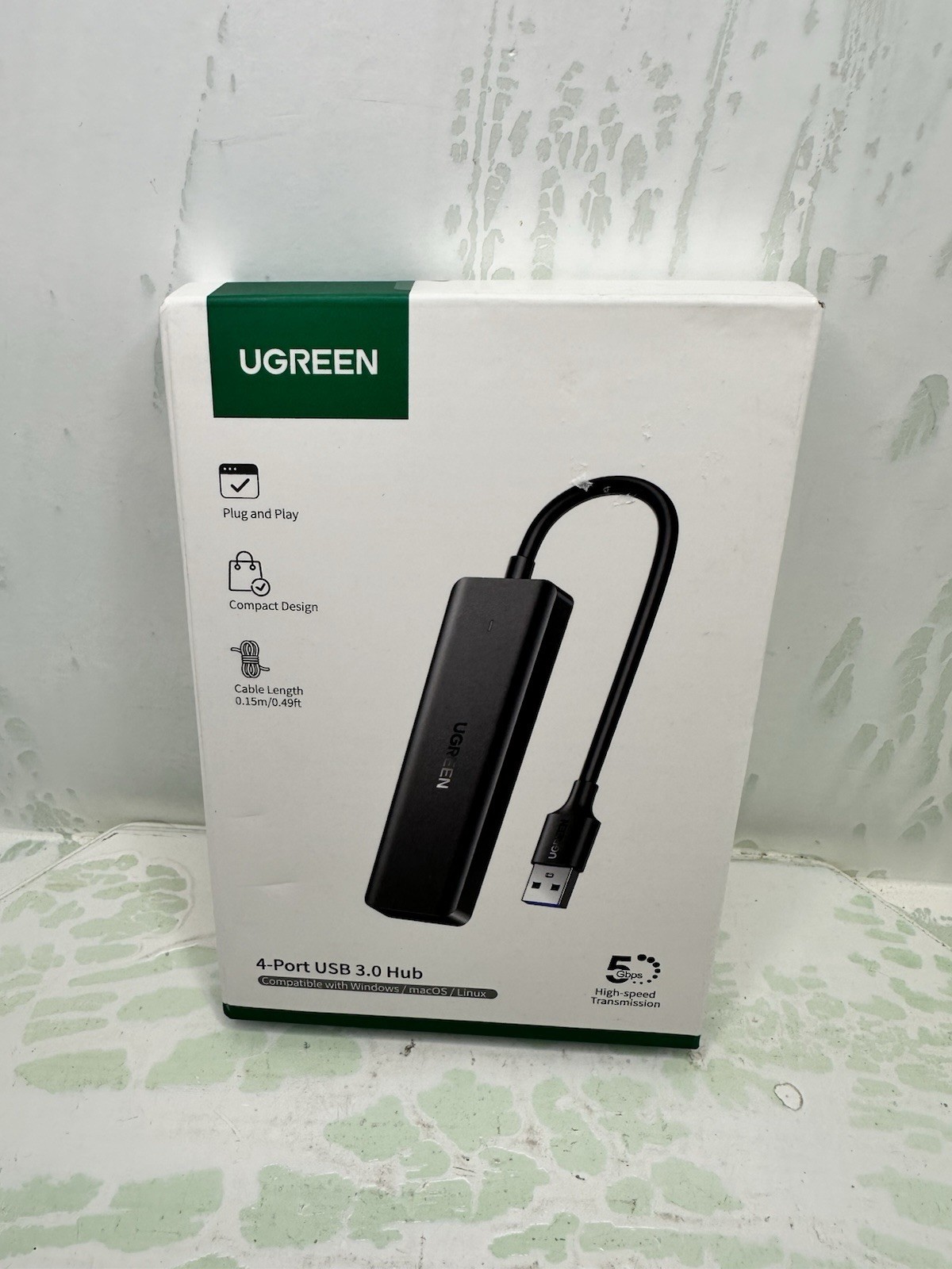UGREEN 4 Port USB 3.0 Hub - 5 Gbps New