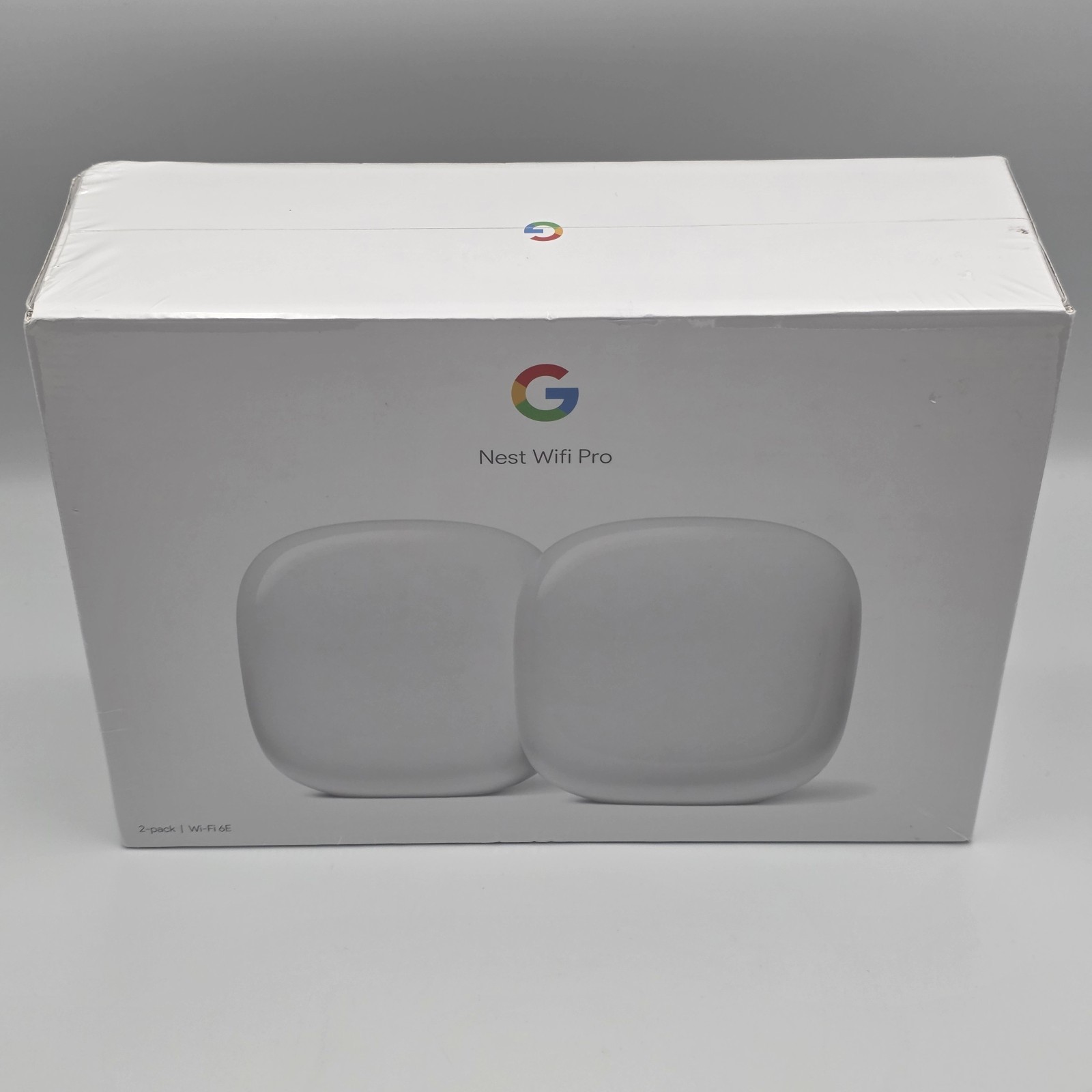 Google Nest Wifi Pro WiFi 6E Router Mesh System  Snow 2Pack G1N