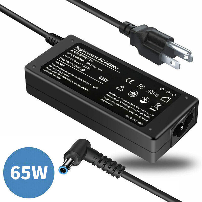 New 65W AC Adapter Charger Power Cord For HP Pavilion 15-AU000 Series Laptop
