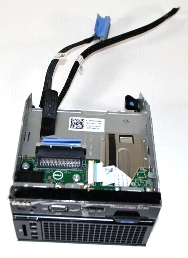 Dell PowerEdge R730 Server I/O Power Panel w/ Cable 4RK7R | 04RK7R
