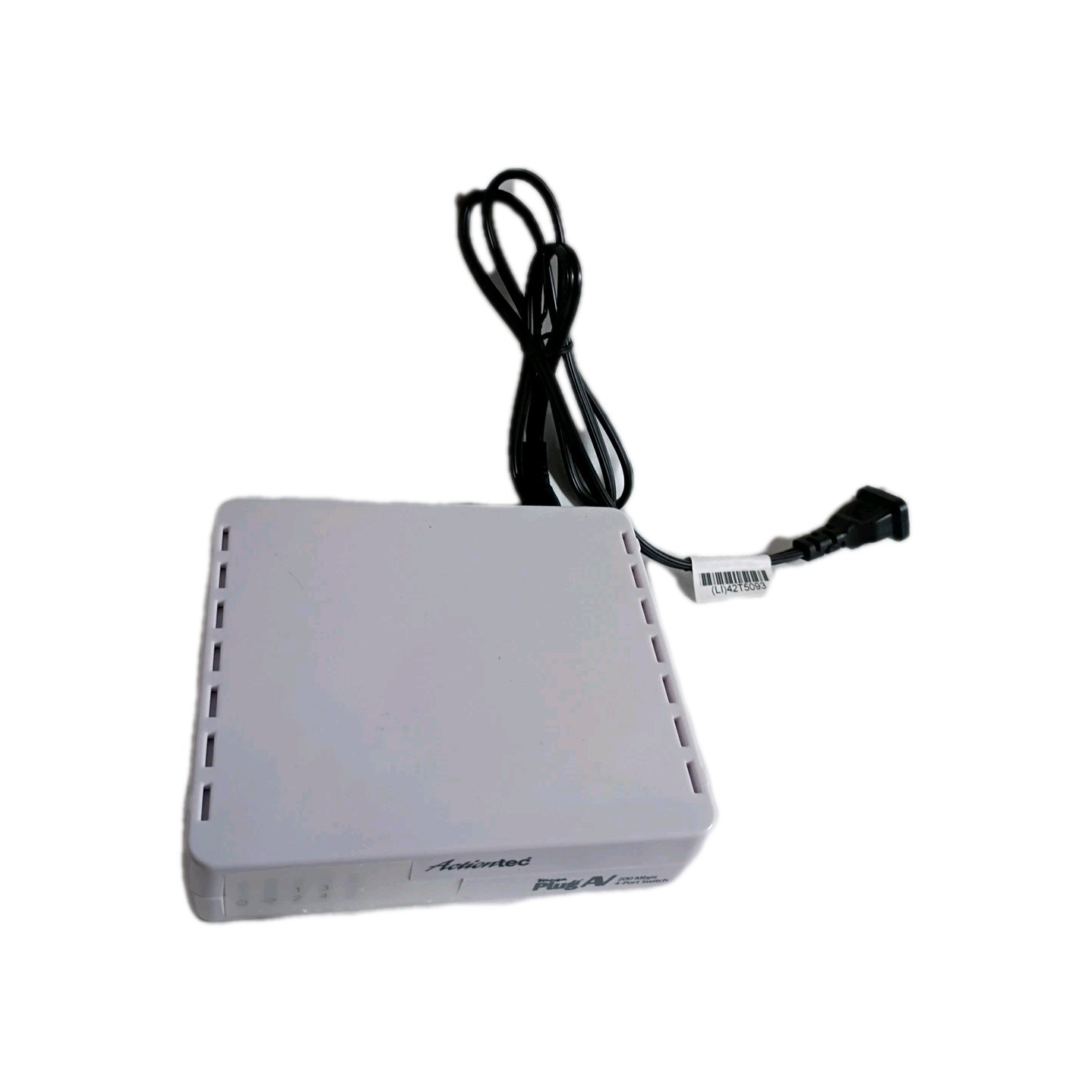 ActionTec MegaPlug AV 200Mbps 4-Port Ethernet Switch HPE400AVP