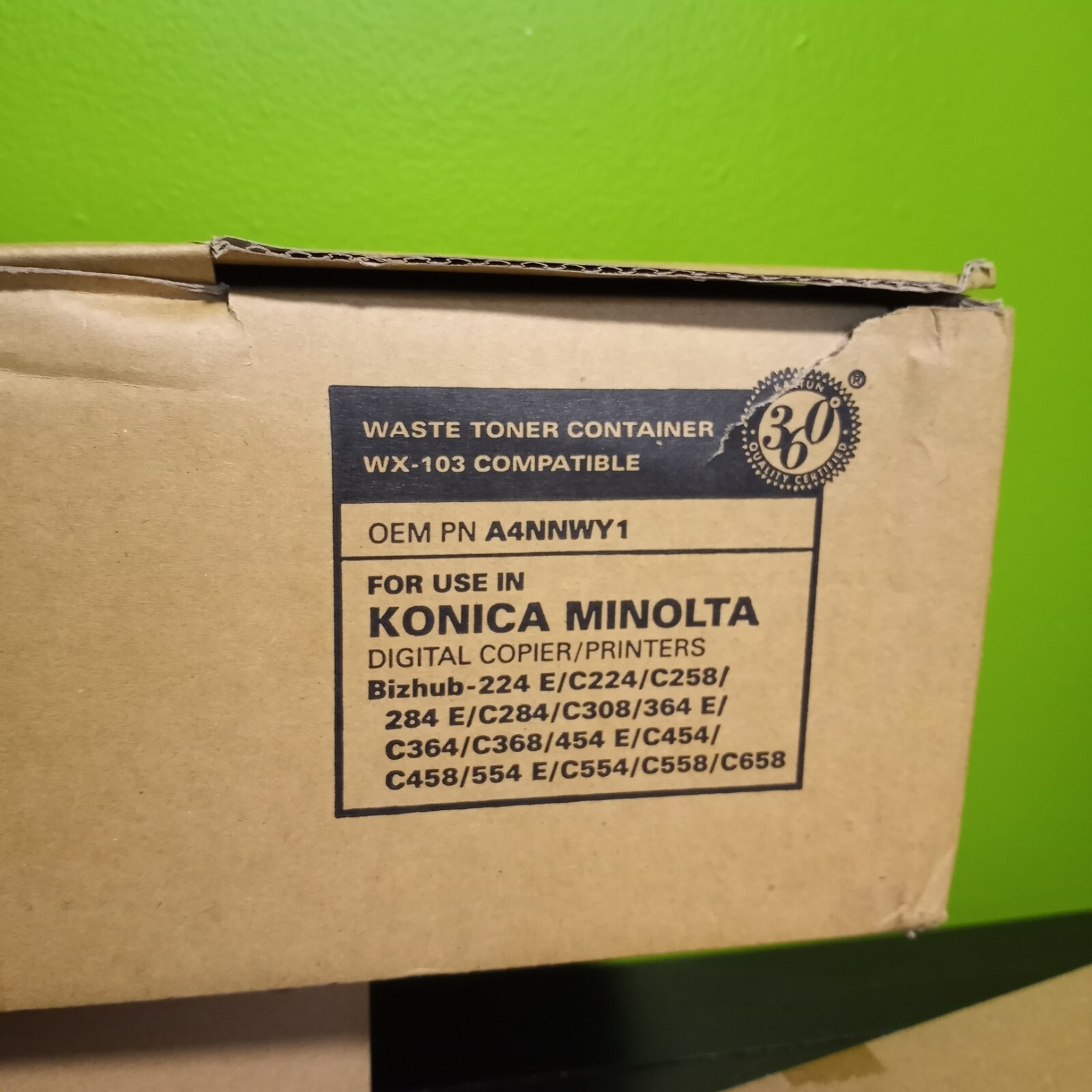 Konica Minolta Waste Container A4NNWY1