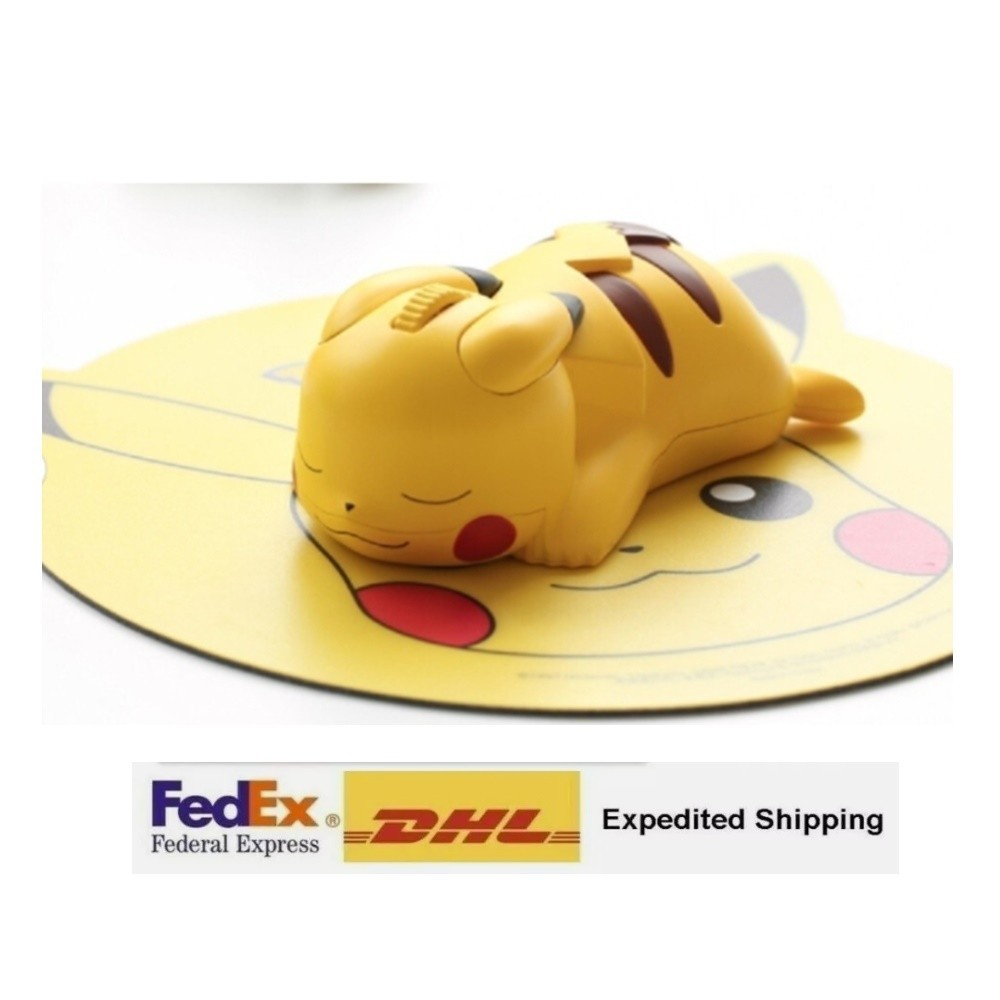Pokemon Pikachu Figure Bluetooth Wireless Computer Mouse Limited Edition+EXPRESS
