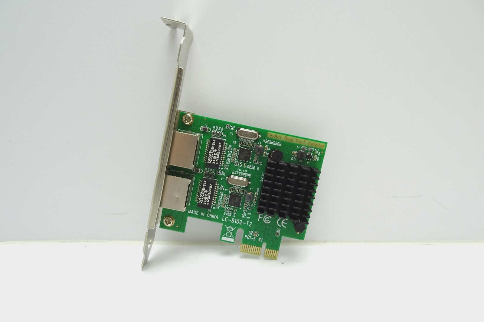 PCIe Gigabit Dual Port Adapter