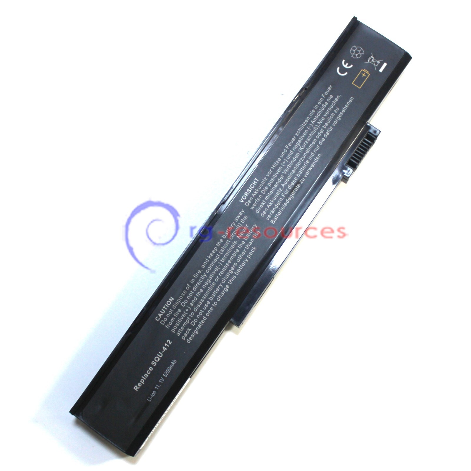 New 6Cell Battery for Gateway M360 M460 M680 MX3000 MX6000 NX860 SQU-412 SQU-413