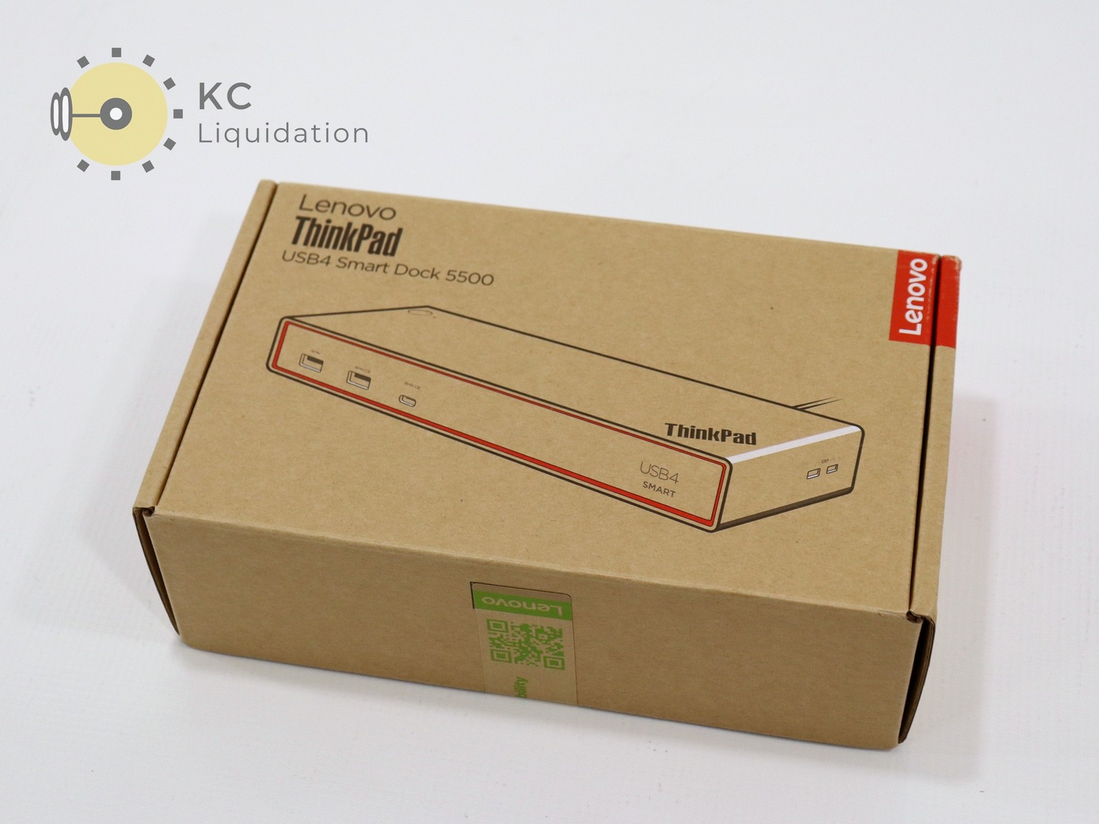 Lenovo ThinkPad USB4 Smart Dock 5500 40BC0135US LDC-U4 Dock + Adapter