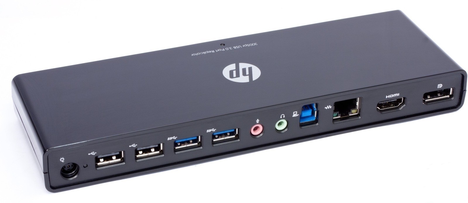 HP 3005PR USB 3.0 Universal Dock & Port Replicator Y4H06AA with AC Adapter HDMI