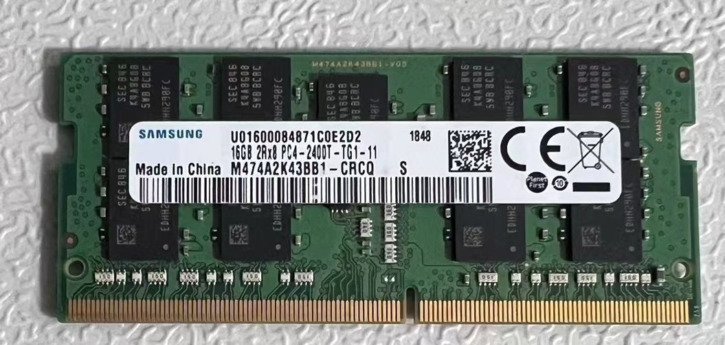Samsung 16GB DDR4 2400 Laptop ECC SODIMM RAM M474A2K43BB1-CRC for DELL HP Lenovo