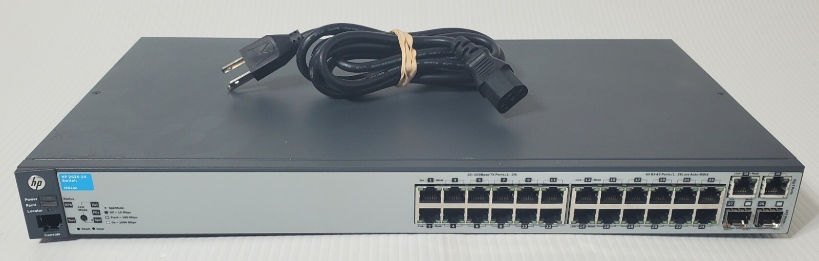HP E2620-24 Switch (J9623A) 24-Ports Rack-Mountable Ethernet Switch