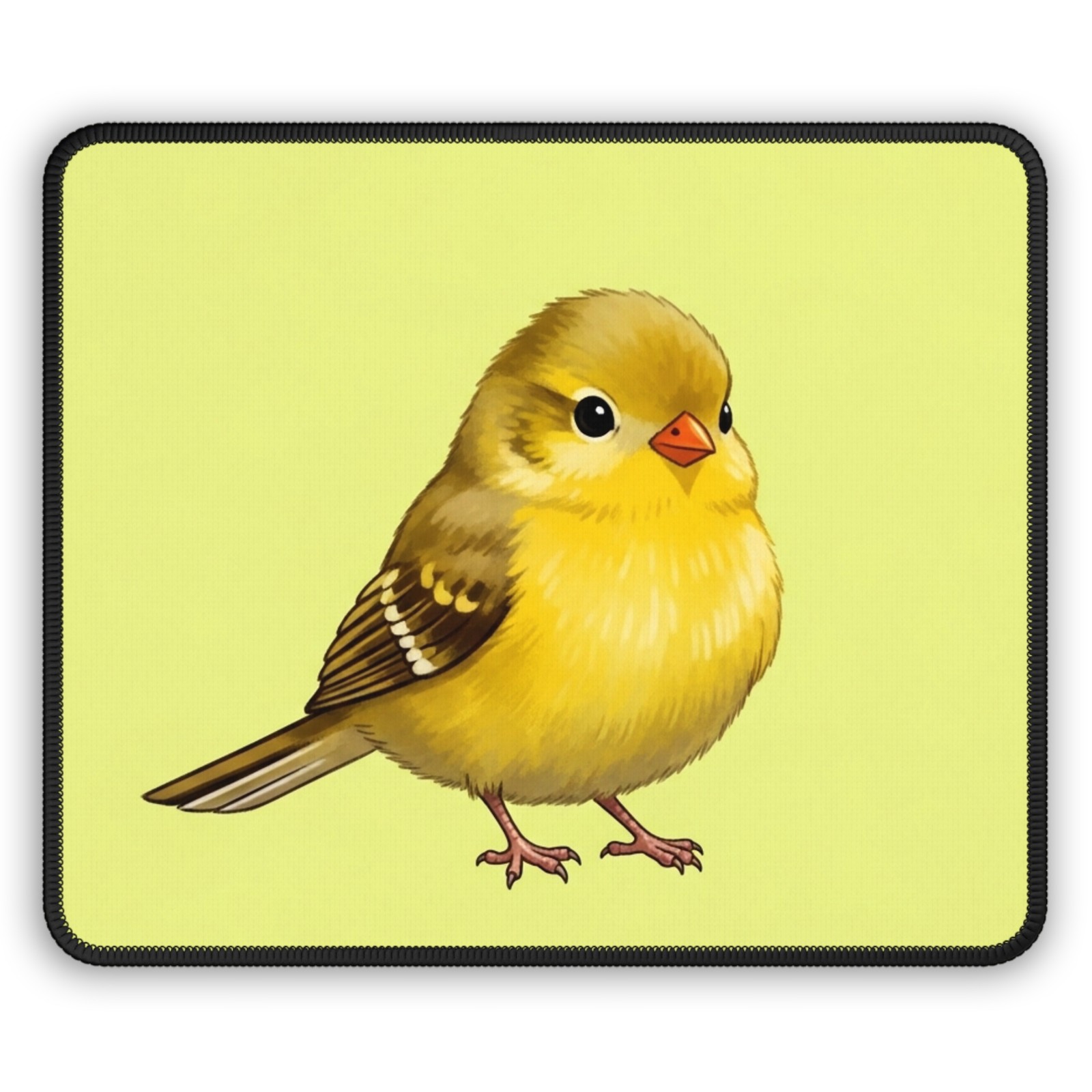 Cute Yellow Bird Gaming Mouse Pad