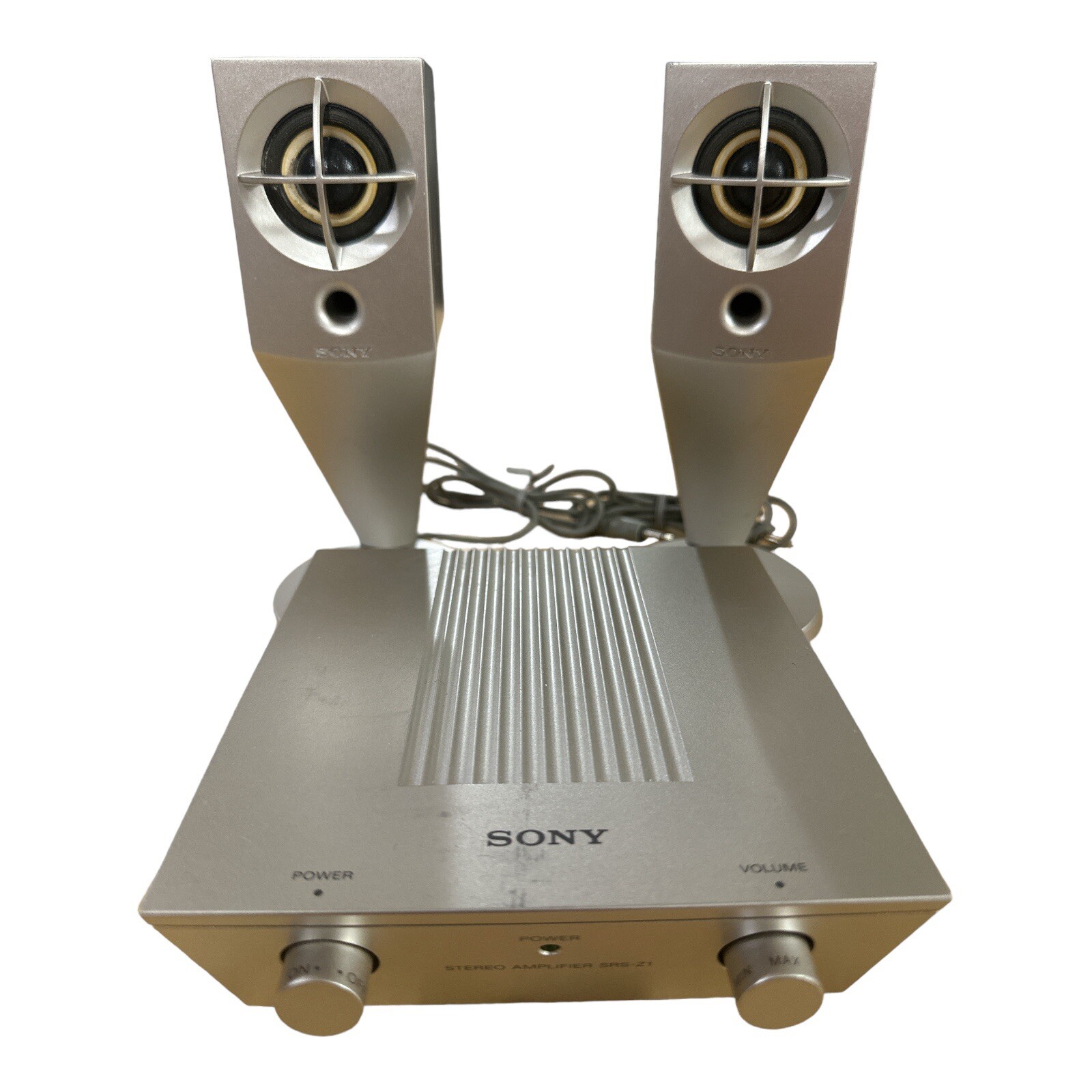SONY SRS-Z1 Active Speaker System Silver Tested