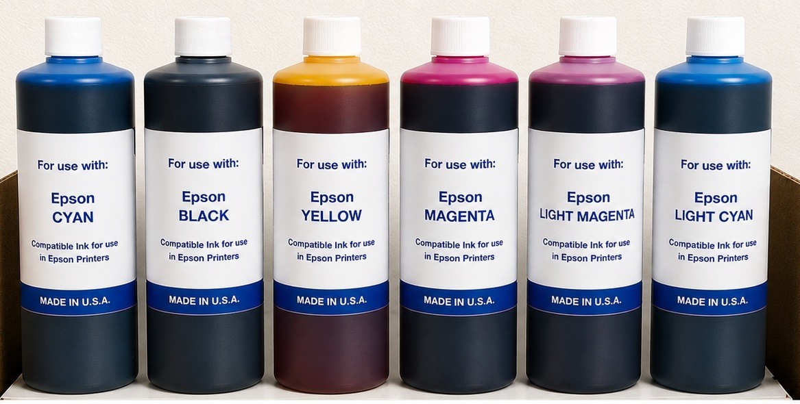 COMPATIBLE DYE SUBLIMATION INK FOR EPSON  L 850 / L 810 / L 805 / L 800 / L 1800