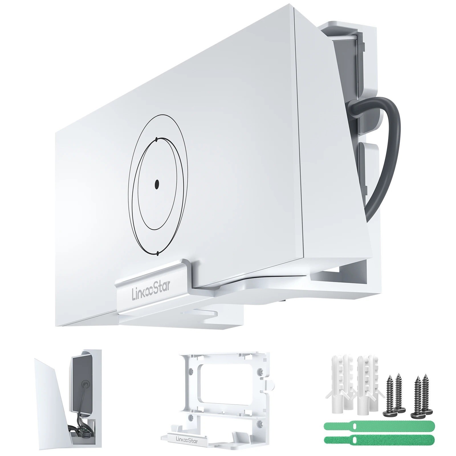 Linkoostar Starlink Gen 3 Router Mount, All in One Starlink Router Wall Mount fo