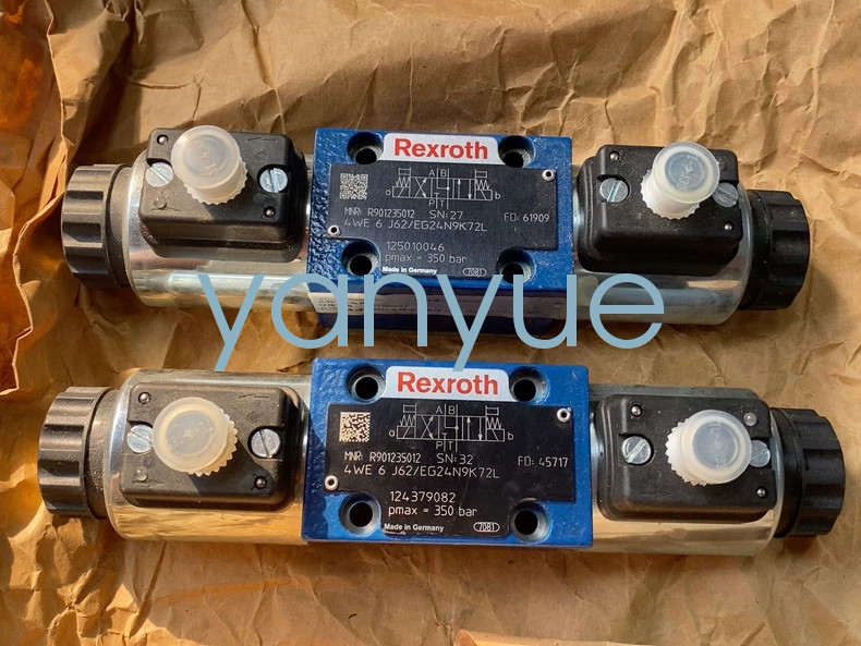 1PCS Rexroth R901235012 4WE6 J62/EG24N9K72L solenoid valve new via FedEx or DHL