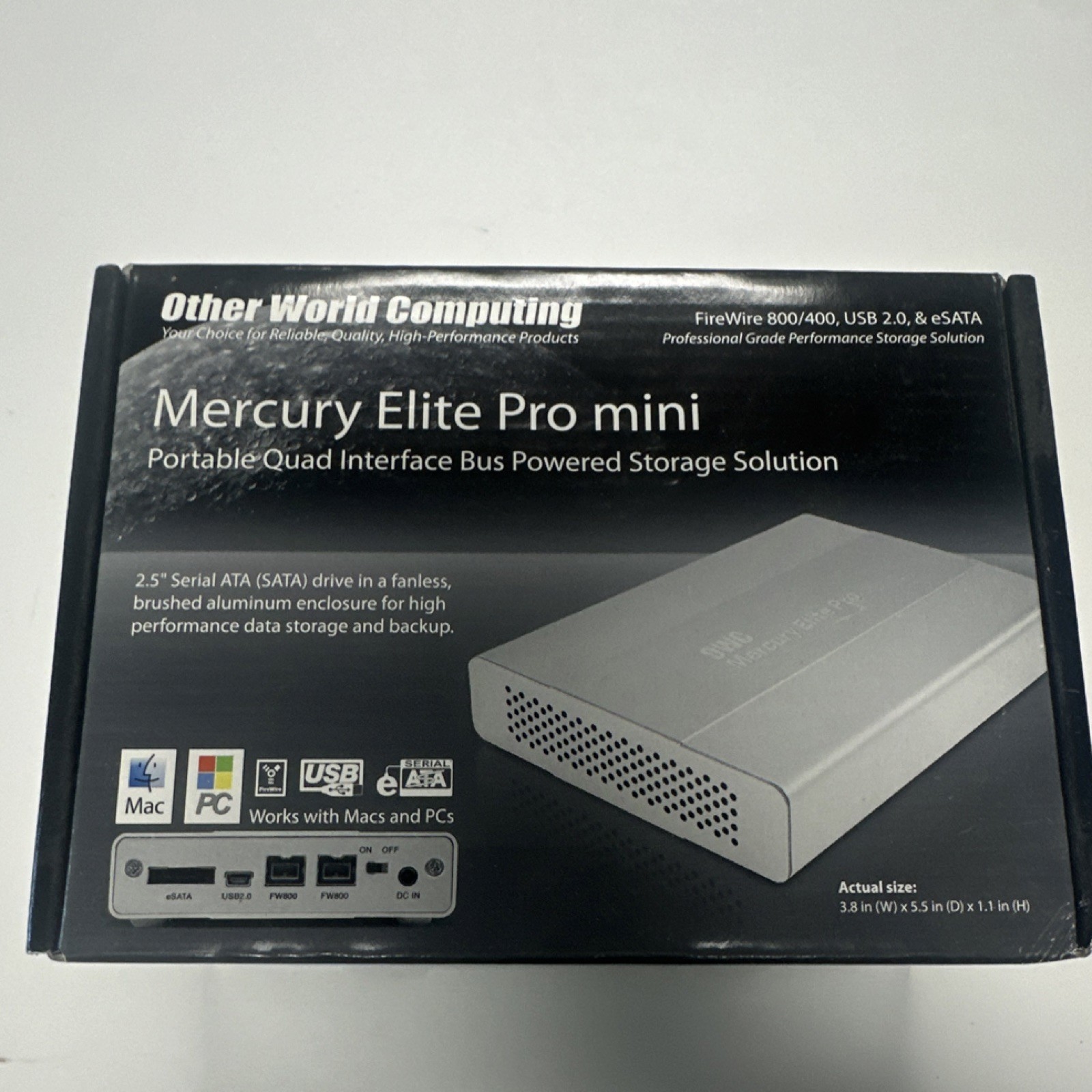 Other World Computing Mercury Elite Pro mini Portable Quad Interface G1N