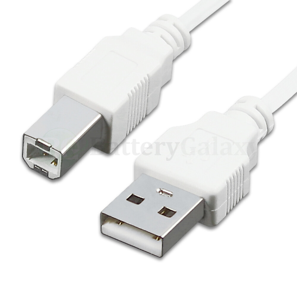 Lot 6' 10' 15' For HP CANON DELL BROTHER PRINTER SCANNER CABLE CORD USB 2.0 A-B