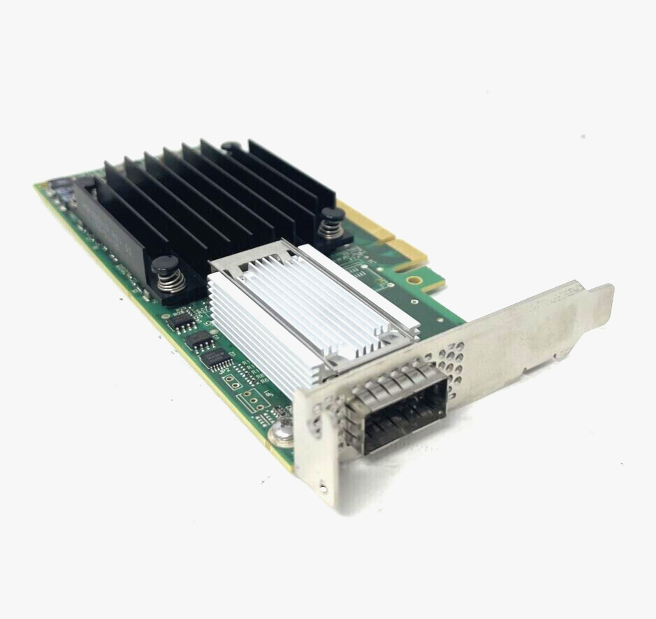 JJN39 DELL MELLANOX CONNECTX-4 1 PORT EDR 100GB IB QSFP28 NETWORK CARD CX455A