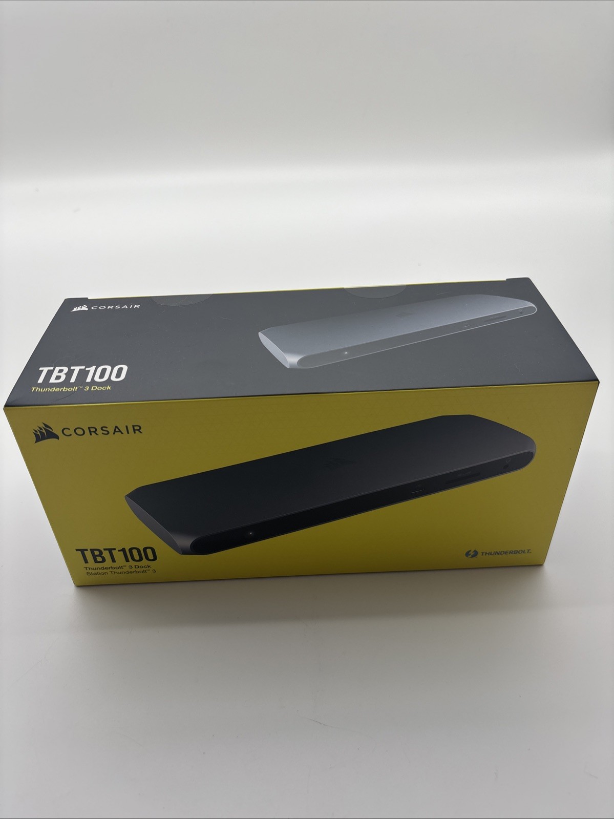 Corsair TBT100 Thunderbolt 3 Dock MAC/PC 40GB/s Dual 4K BRAND NEW SEALED