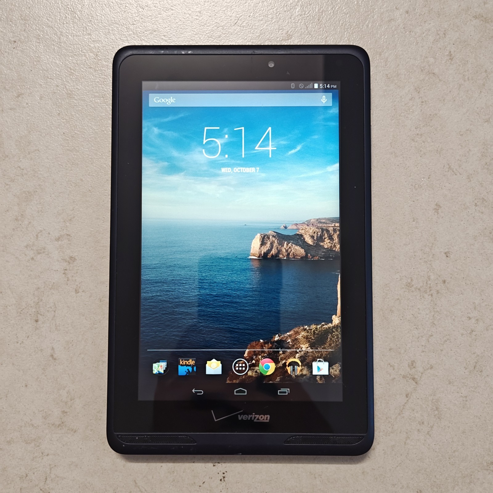 Verizon Ellipsis 7 QMV7A Android Tablet (Verizon) - 8GB Black #4477