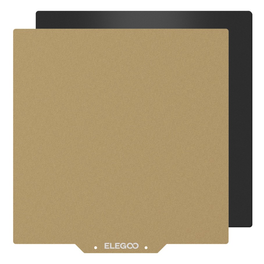 ELEGOO 235x235mm PEI Sheet Magnetic Build Plate, PEI Spring Steel Flexible Platf