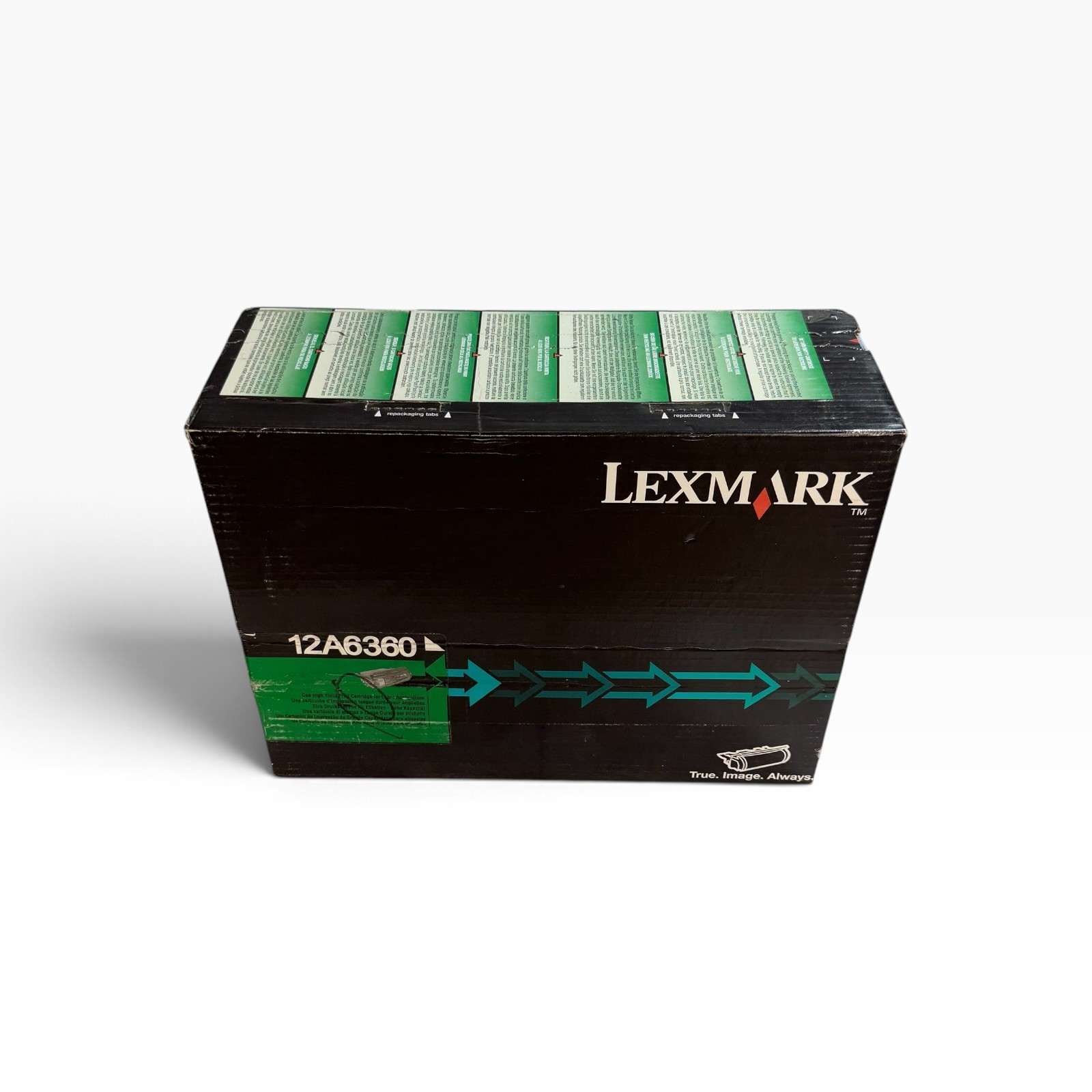 Lexmark 12A6360 High Yield Toner Cartridge OEM New