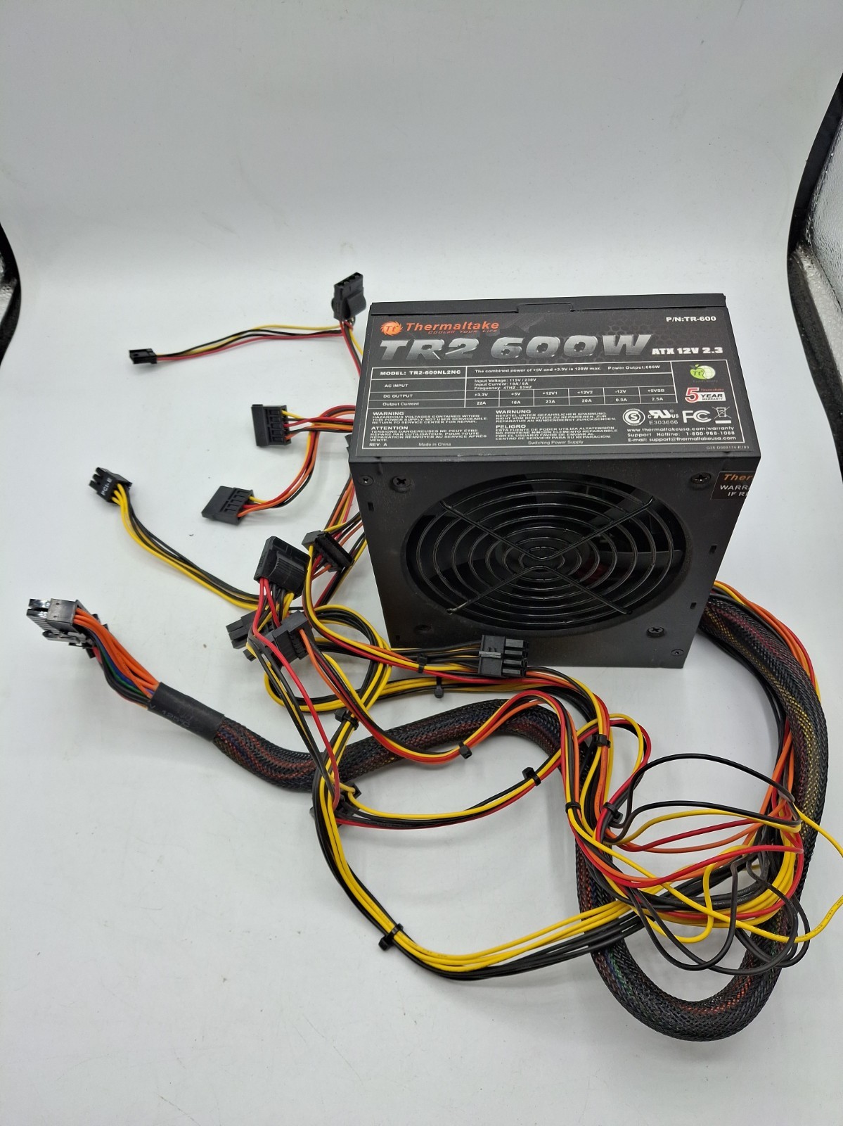 Thermaltake TR2-600NL2NC 600W Desktop ATX Switching Power Supply Unit