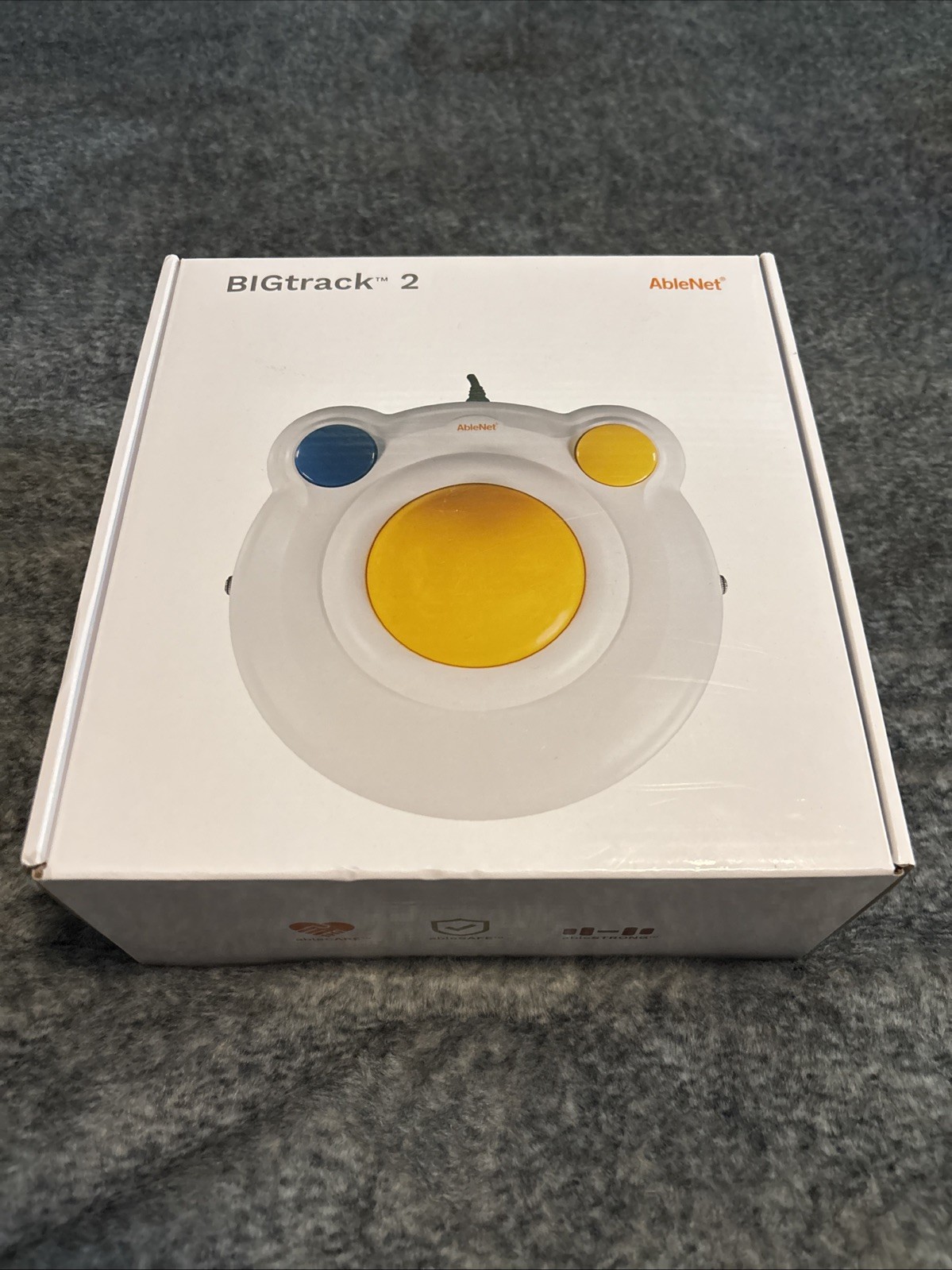 AbleNet BIGtrack 2 Trackball Mouse - NEW SEALED - For Special Needs