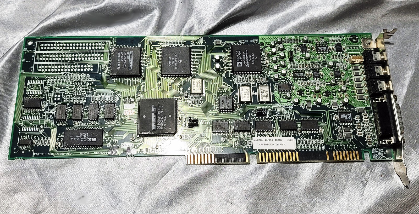 RARE VINTAGE ENSONIQ SOUNDSCAPE S-2000 S2016 SOUND CARD 16-BIT ISA 4001025099