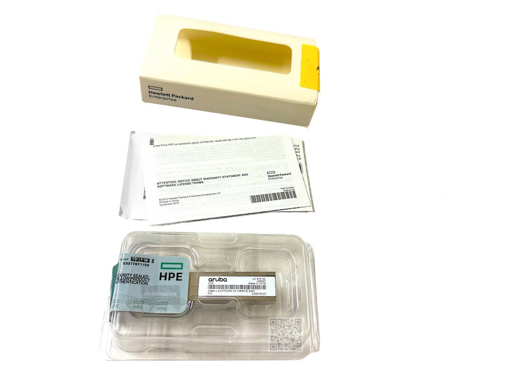 J4858D I Genuine HPE Aruba 1G SFP LC SX 500M OM2 MMF 1990-4415 OPEN BOX
