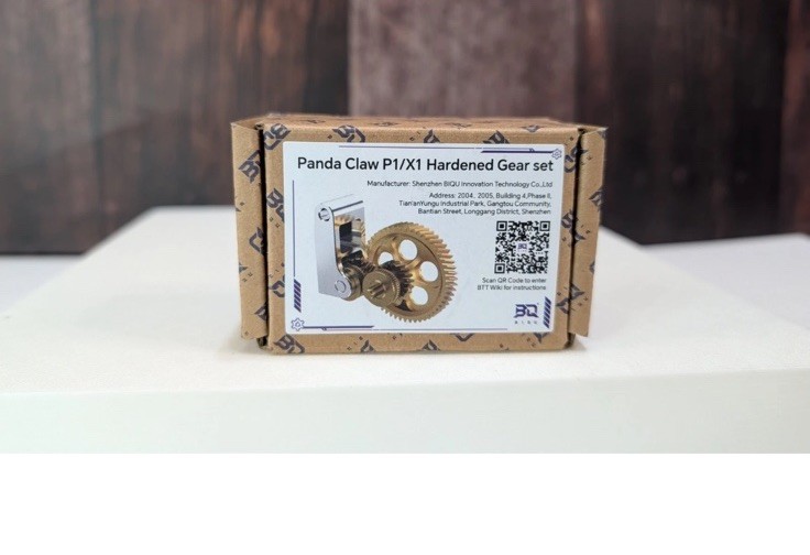 BIQU Panda Claw Hardened Gear Set for Bambu Lab P1/X1 Printers - NEW