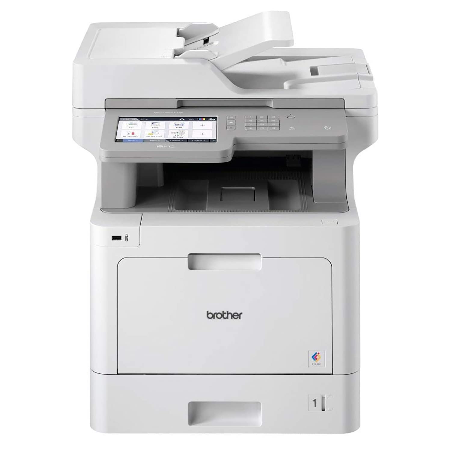 Brother MFC-L9570CDW Business Wireless Color Laser All-in-One ,1GB, 80-Sheet,NFC
