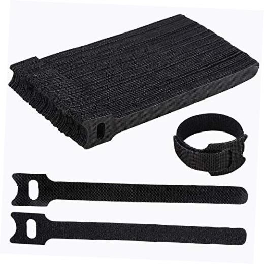 Nettbe 60 PCS 6 Inches Reusable Cable Ties, Adjustable Cord 6inches-60PCS