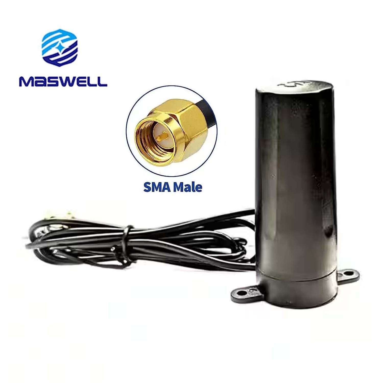 Cellular Antenna 5G 4G LTE WiFi 6 Magnet Mount and screw holes 600-6000MHz M2M