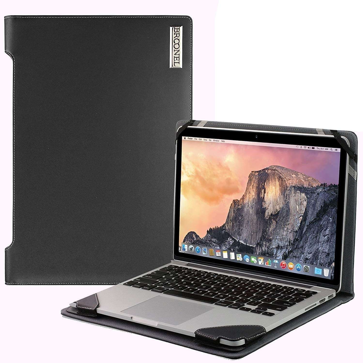 Broonel Black Laptop Profile Case For Google Pixelbook GO