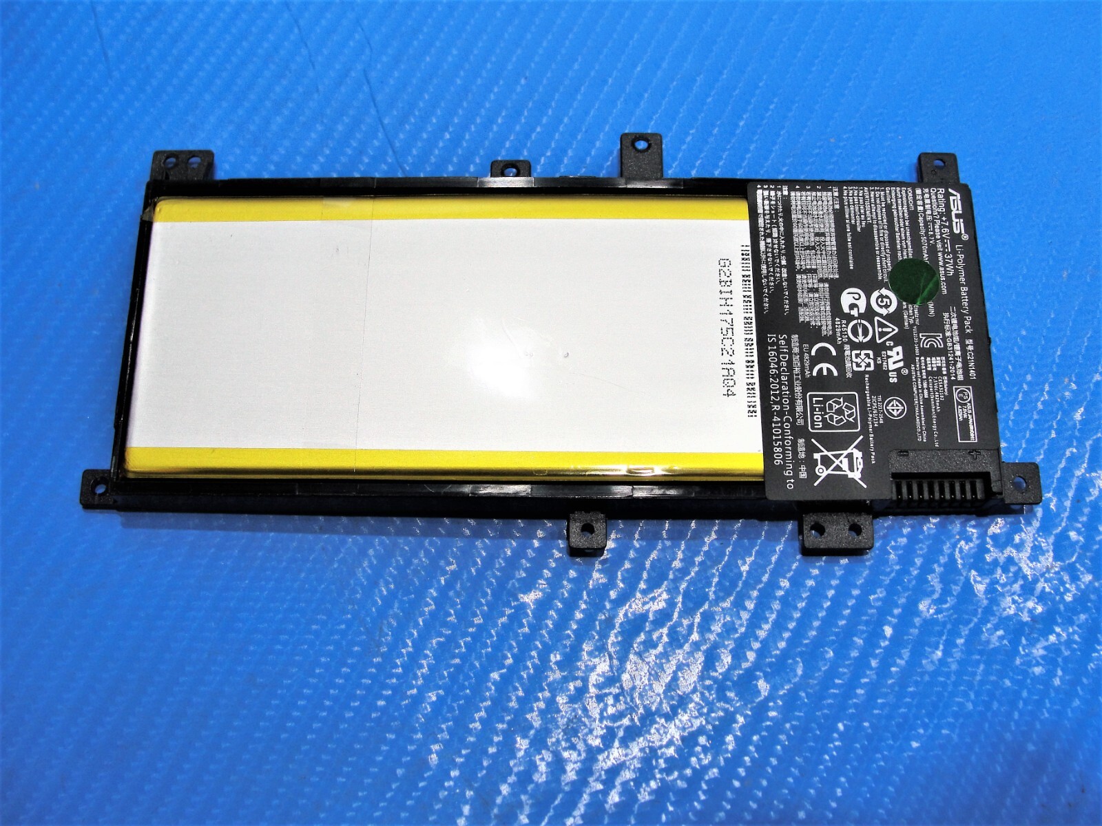 Asus 14" X455LF Genuine Laptop Battery 7.6V 37Wh 5070mAh C21N1401