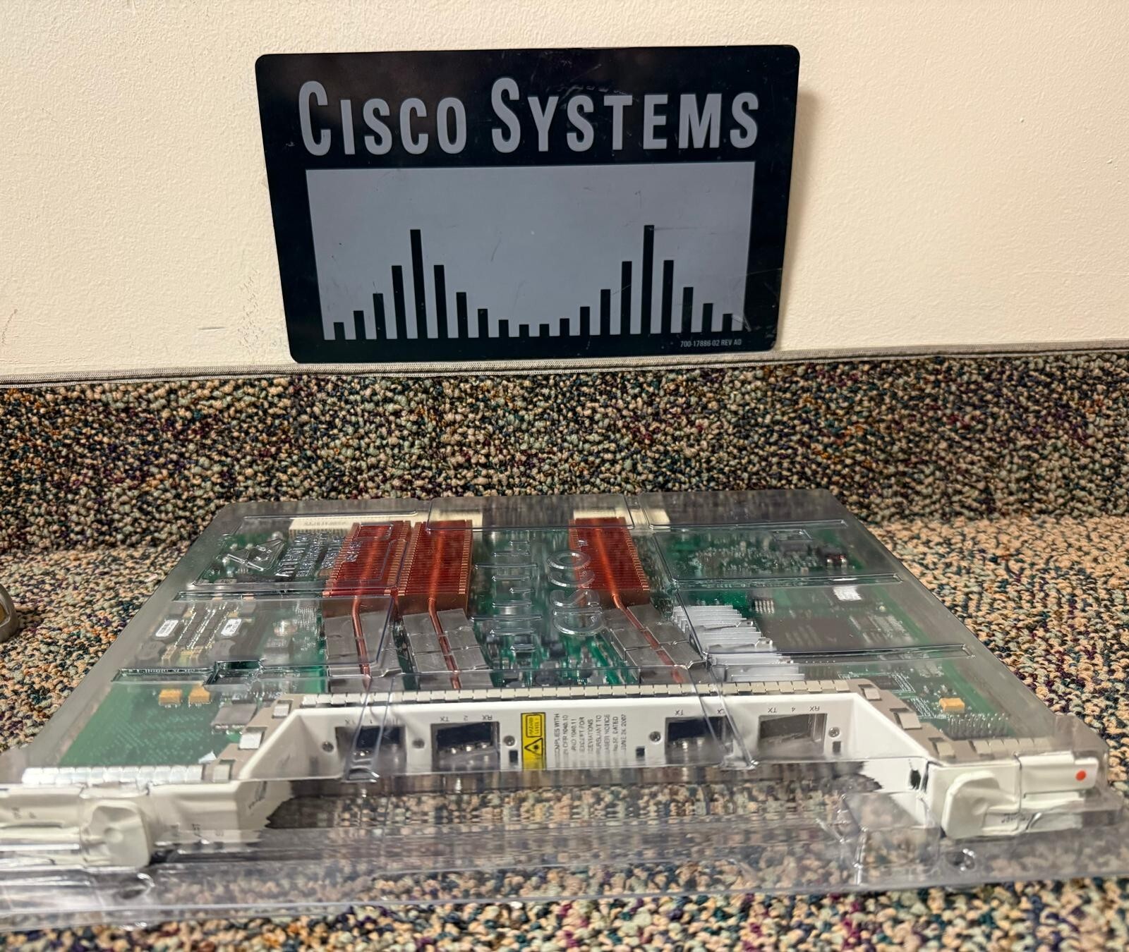 New Open Box Cisco ONS 15454-OTU2-XP 4-Port 10Gbe Ethernet Xponder Module