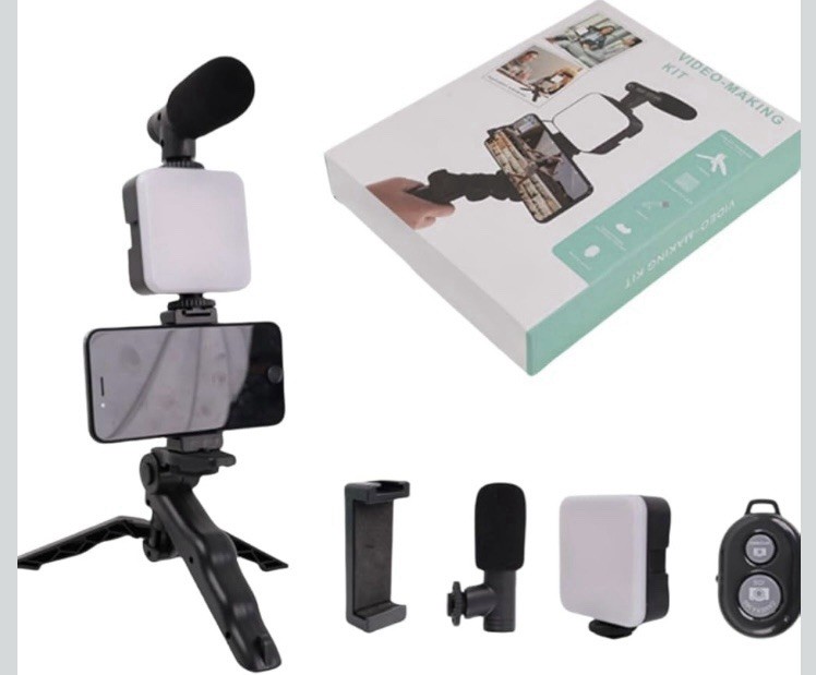 NEW AY-49 Video Making Kit For Portable Live Streaming, Vlogging, Youtube, Socia