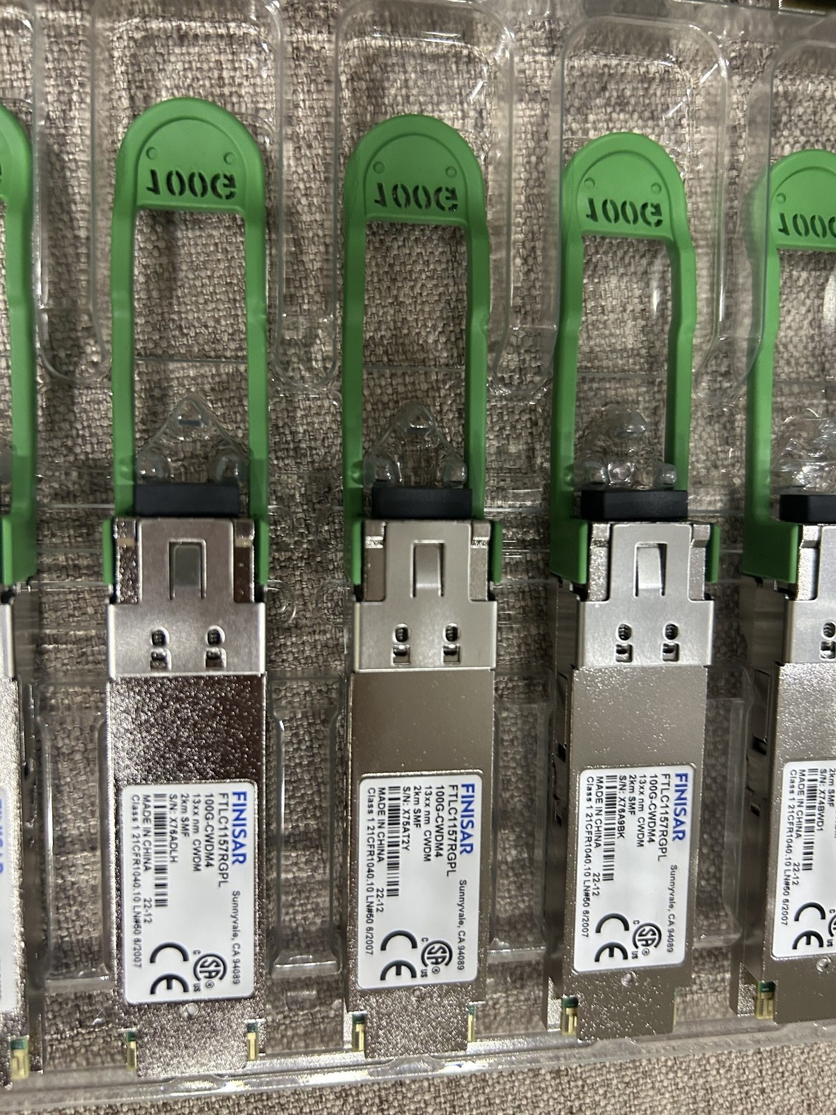 1PC FINISHAR FTLC1155RGPL QSFP28-100G-CWDM4 100G 2KM Optical Module
