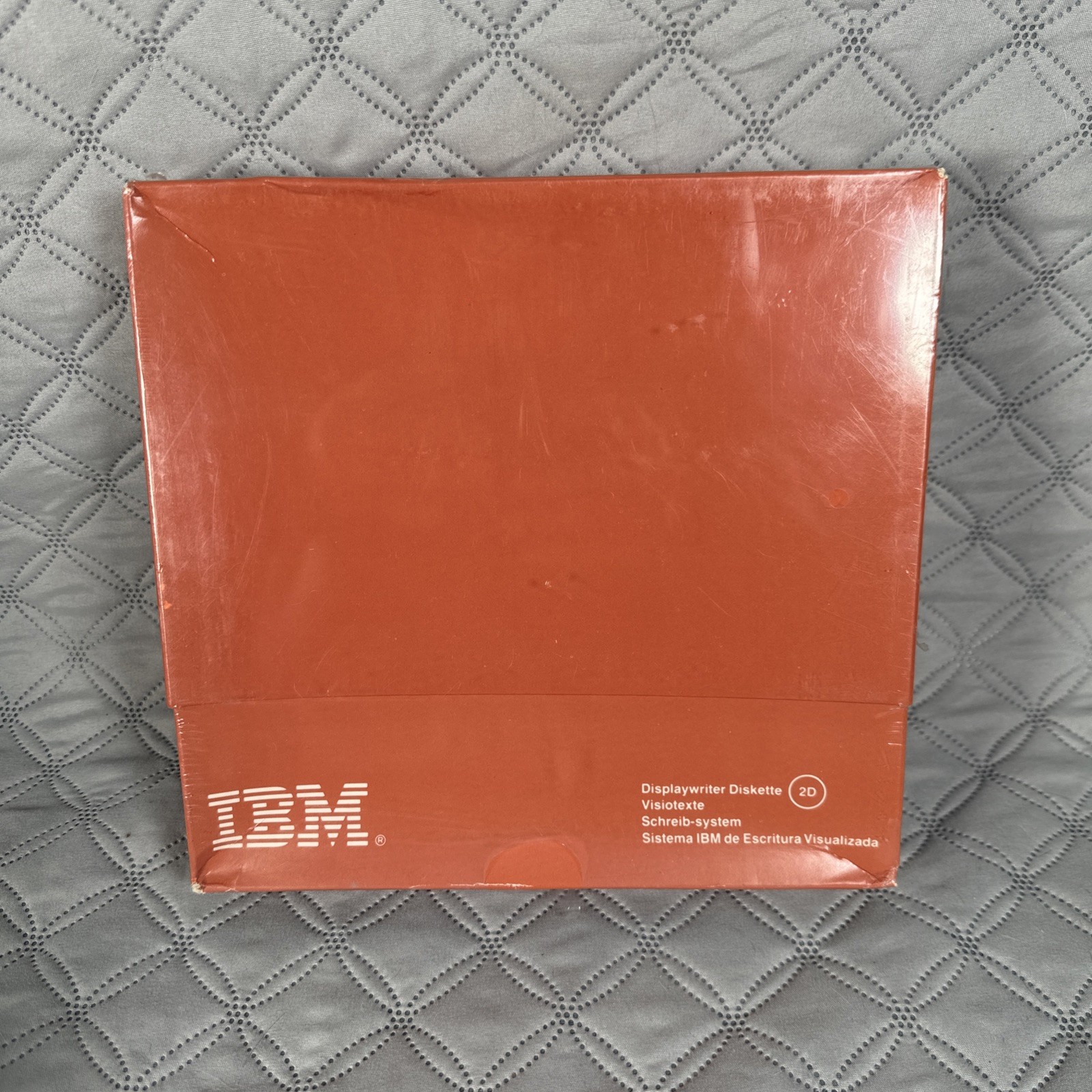 VERY RARE VINTAGE IBM 8" COMPUTER  DISKETTES DISPLAYWRITER 2D Box Of 10 Sealed