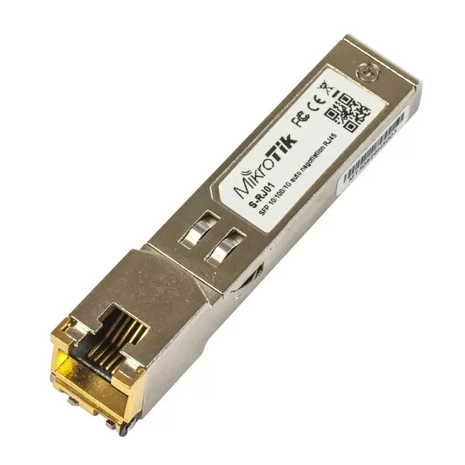 MikroTik S-RJ01 1.25G RJ-45 Module