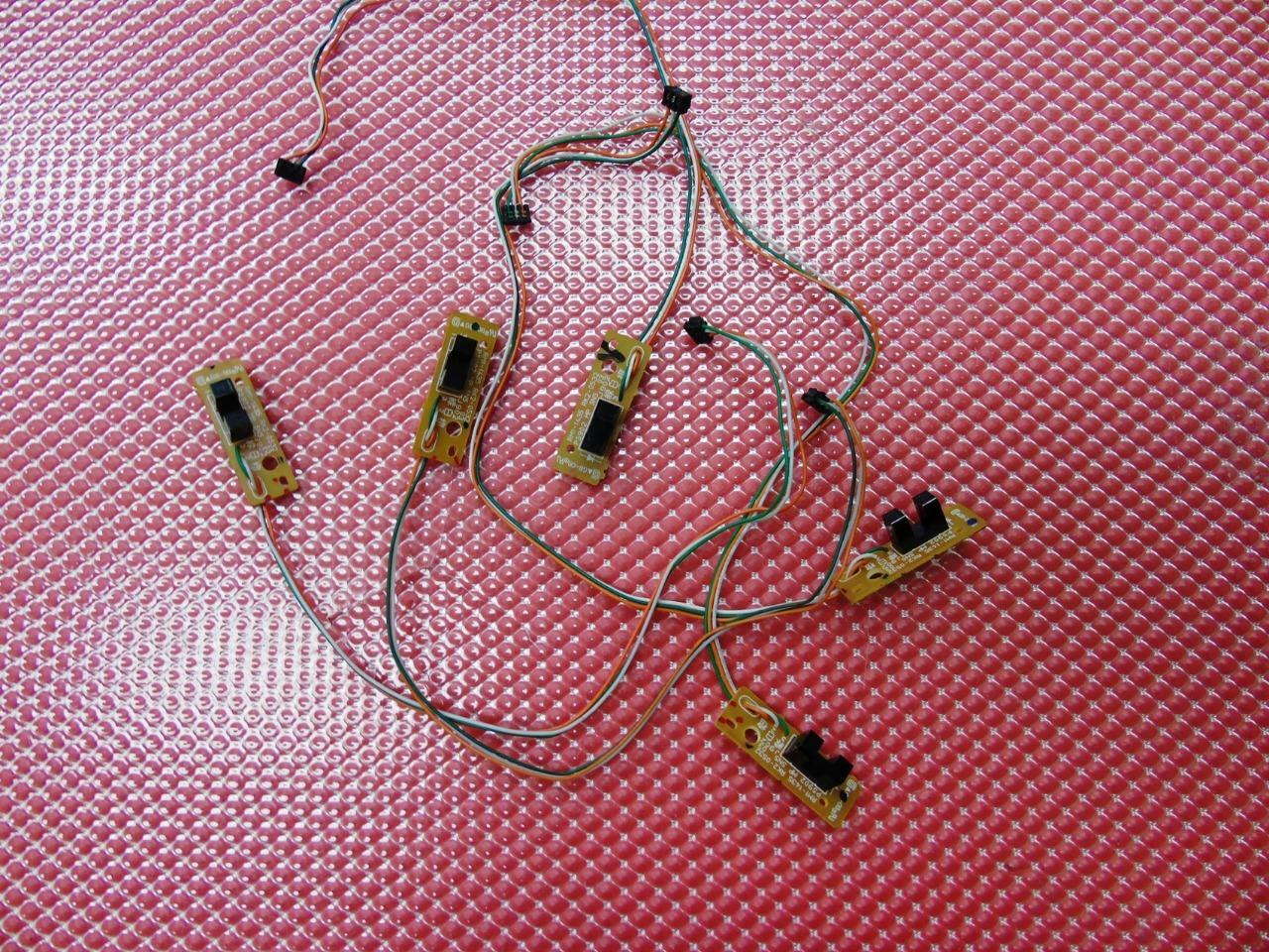Lot of 5 - HP LJ 2430n Laserjet Printer Sensor PCB Asembly - RM1-1435, RK2-0532