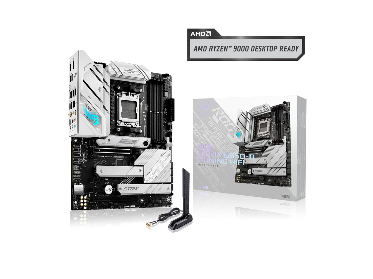 ASUS ROG Strix B650-A Gaming WiFi AM5 9000 8000 & 7000 DDR5 Motherboard