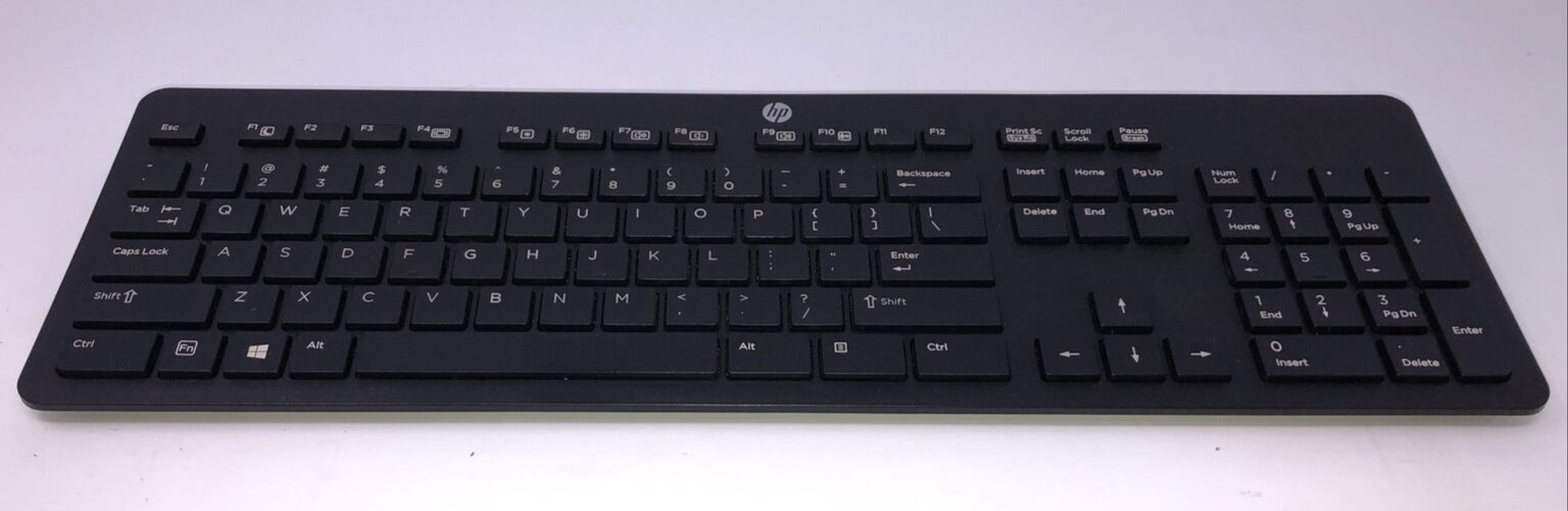 HP SK-2064 Elite Ultra Slim Wireless Keyboard ONLY( LOT of 3)