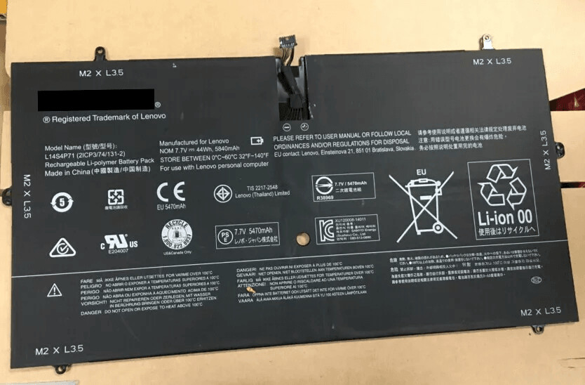 new L14L4P72 L14L4P71 L14M4P71 L14M4P73 Battery For  Yoga 700 700-11IS