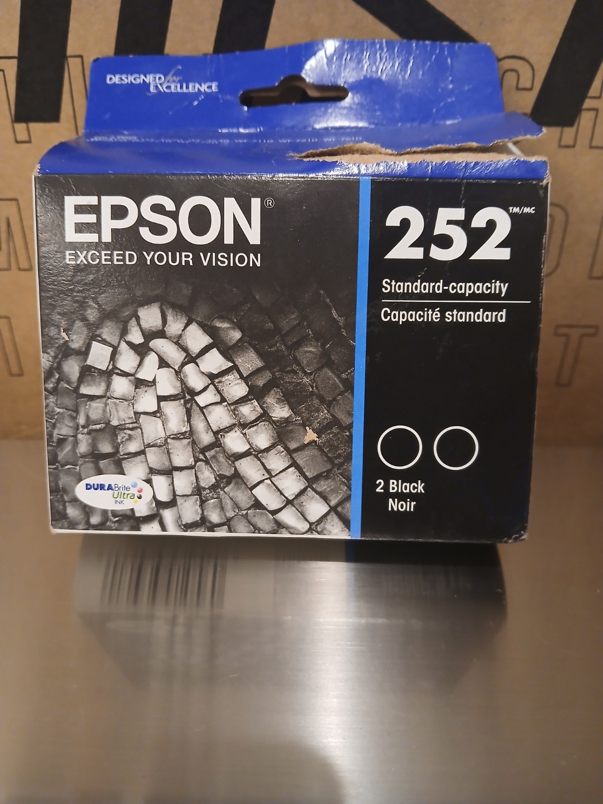 Espon 252 Standard Capacity Black Ink 2 Pk
