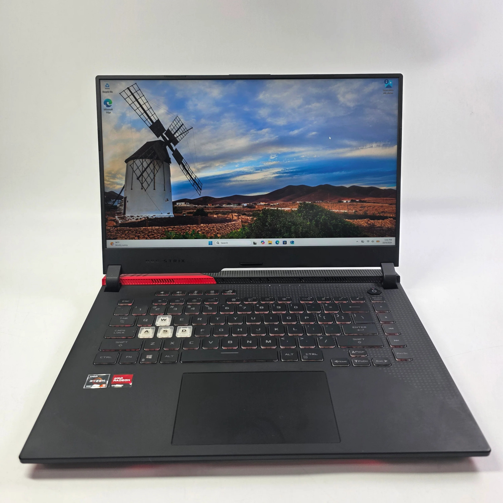 Asus ROG Strix G15 16" Ryzen 9 5980HX 3.3GHz 16GB RAM 512GB SSD AMD