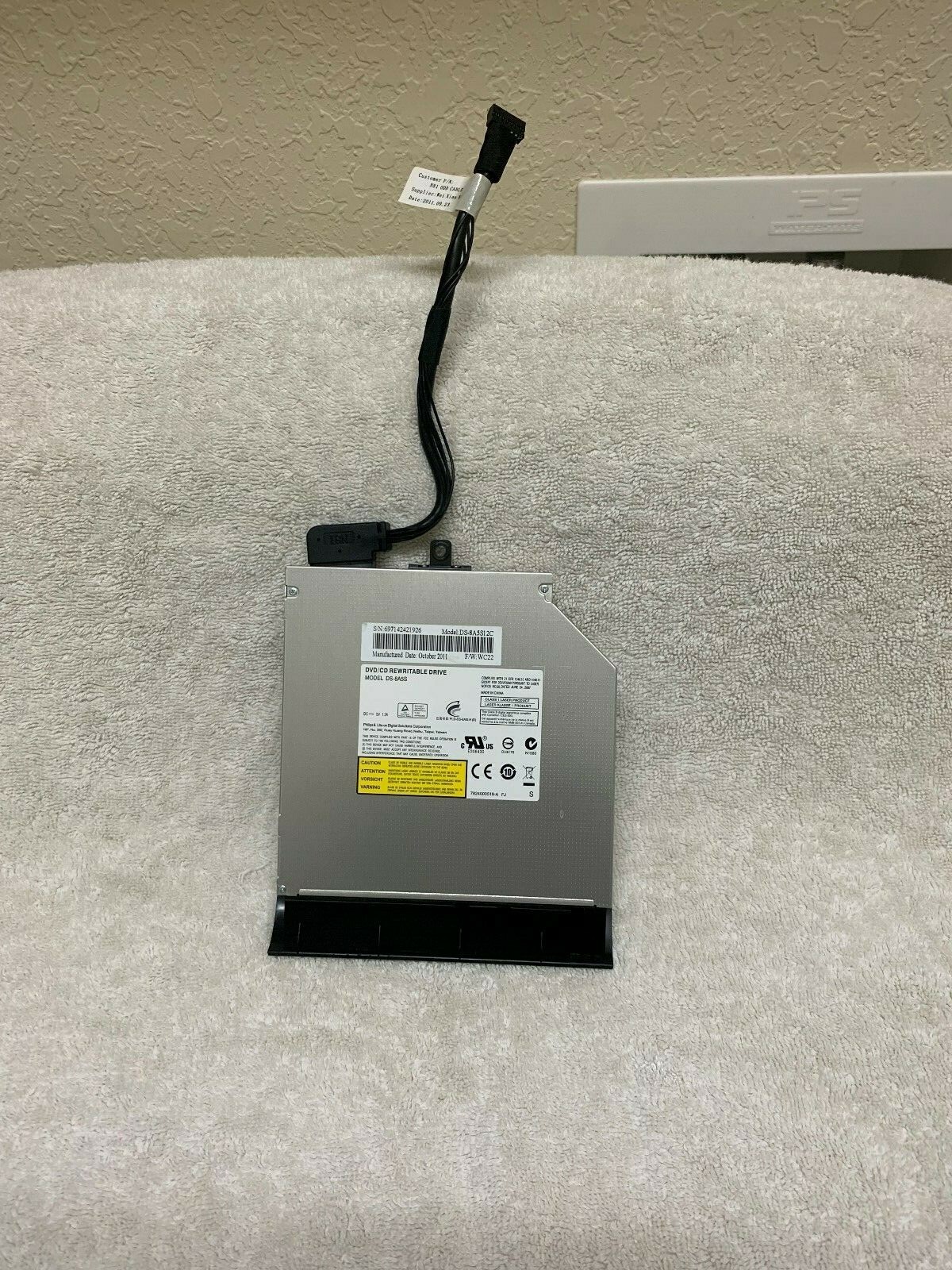 Philips & Lite-On 8X DVD/DUAL/RW SATA Drive DS-8A5S12C DS-8A5S