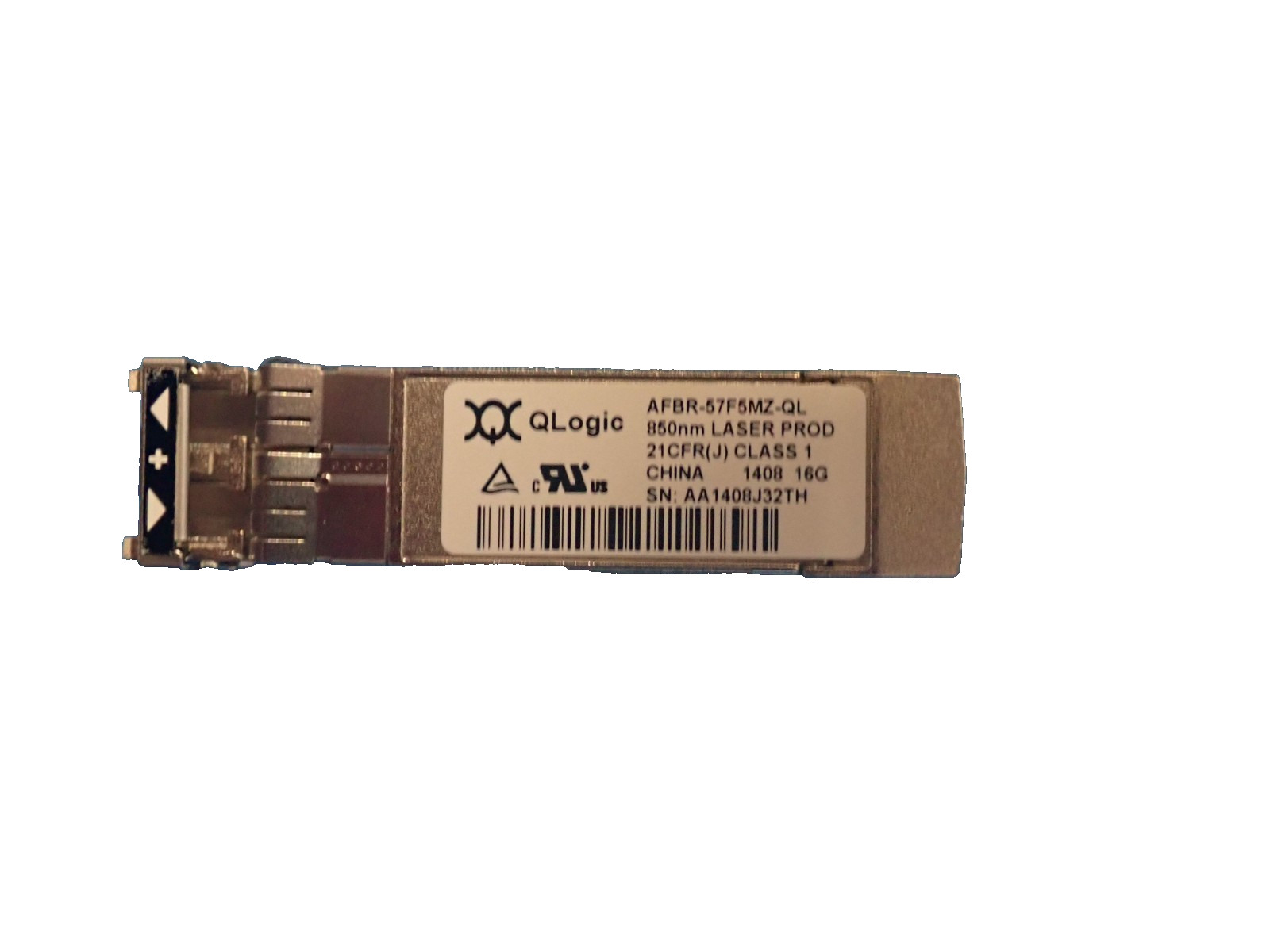 Qlogic Avago AFBR-57F5MZ-QL 850NM 16Gb/s SFP+ SR Optical Transceiver Module